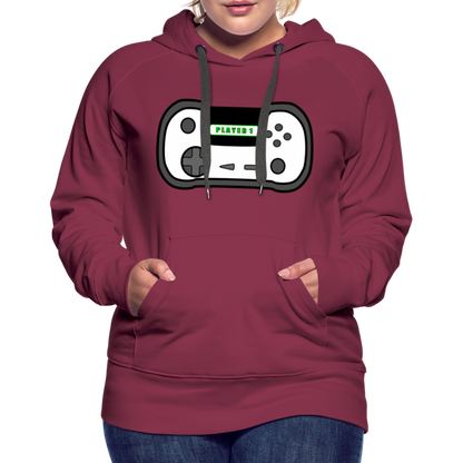 Controller Women’s Premium Hoodie - burgundy