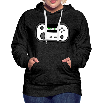 Controller Women’s Premium Hoodie - charcoal grey