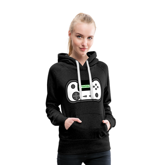 Controller Women’s Premium Hoodie - charcoal grey