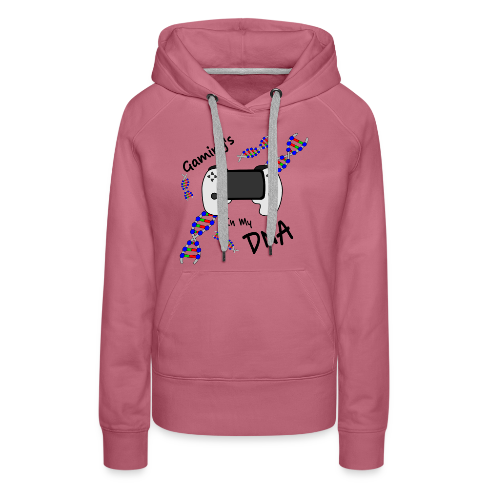 Gaming DNA Women’s Premium Hoodie - mauve