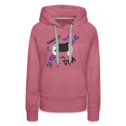 Gaming DNA Women’s Premium Hoodie - mauve