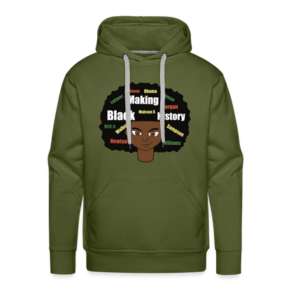 History Guy Premium Hoodie - olive green