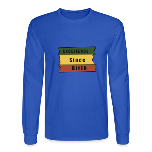 Excellence Long Sleeve T-Shirt - royal blue