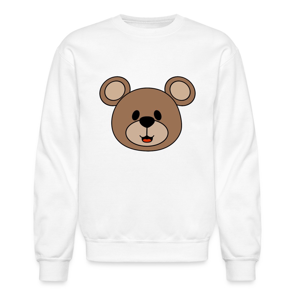 Bear Crewneck Sweatshirt - white