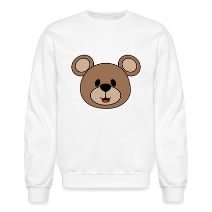 Bear Crewneck Sweatshirt - white