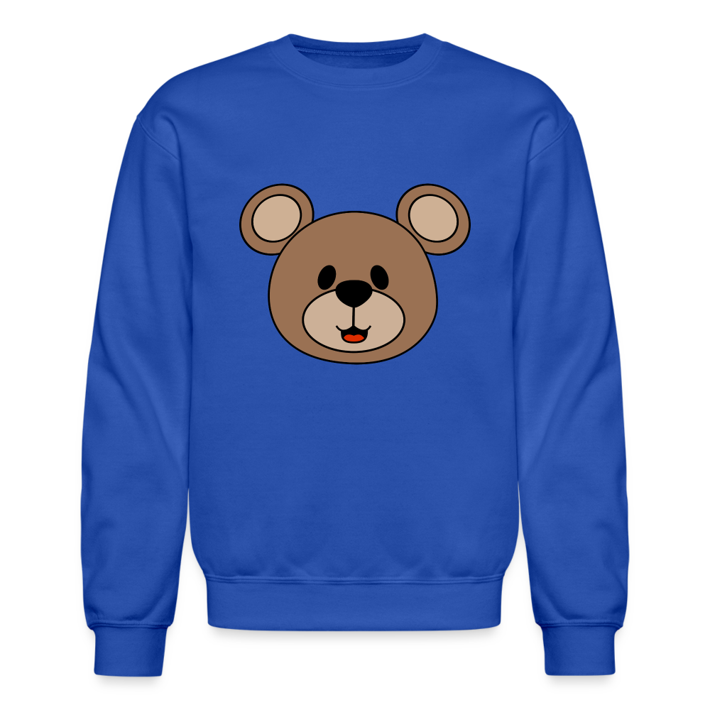 Bear Crewneck Sweatshirt - royal blue