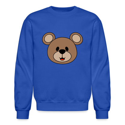 Bear Crewneck Sweatshirt - royal blue