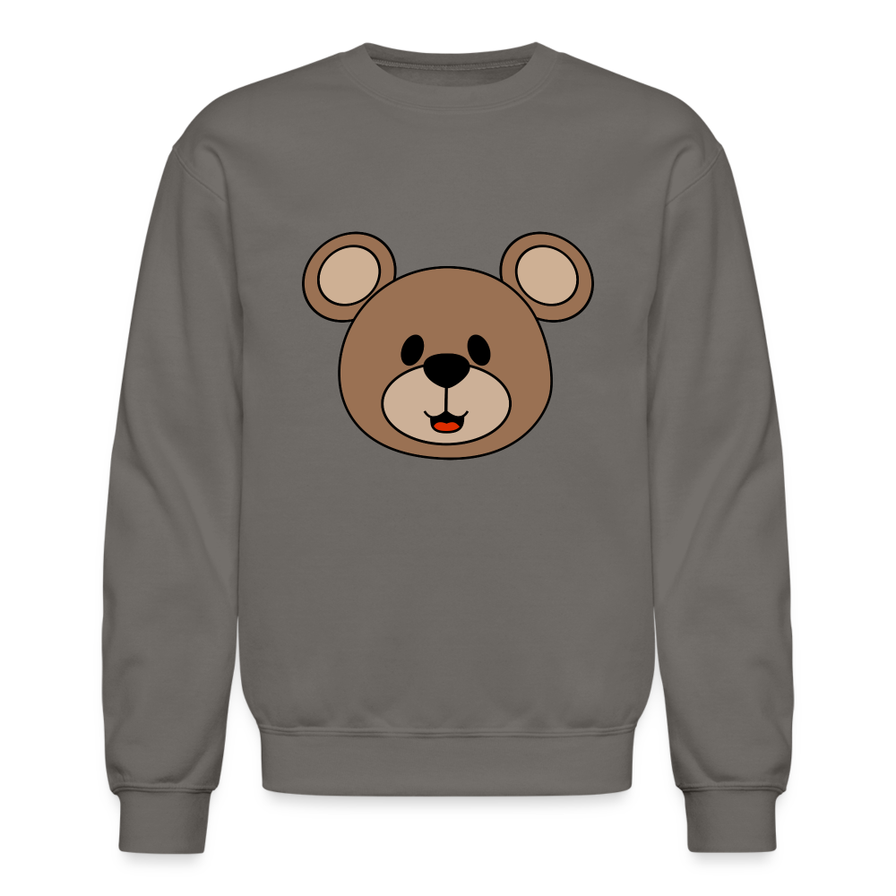 Bear Crewneck Sweatshirt - asphalt gray