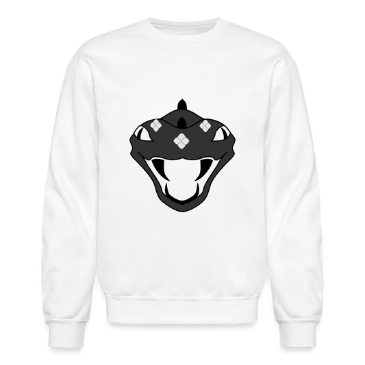 Snakehead Crewneck Sweatshirt - white