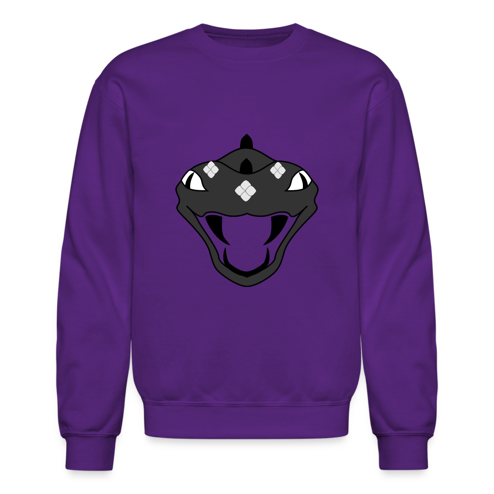 Snakehead Crewneck Sweatshirt - purple