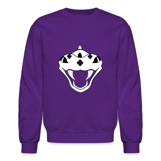 Snakehead Crewneck Sweatshirt - purple