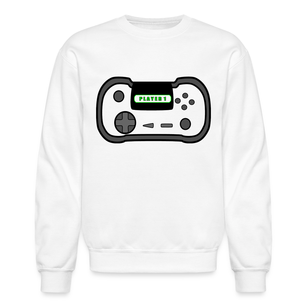 Controller Crewneck Sweatshirt - white