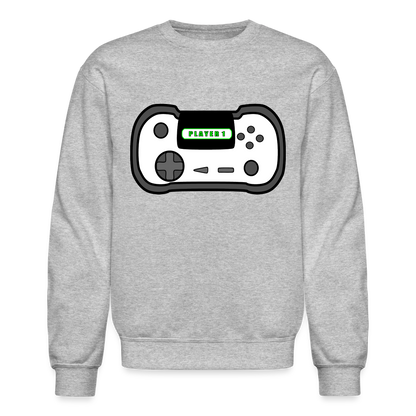 Controller Crewneck Sweatshirt - heather gray