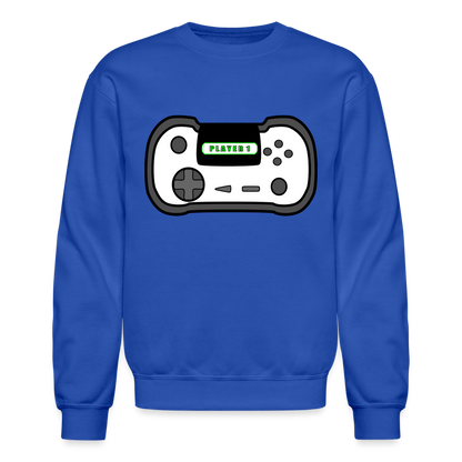 Controller Crewneck Sweatshirt - royal blue