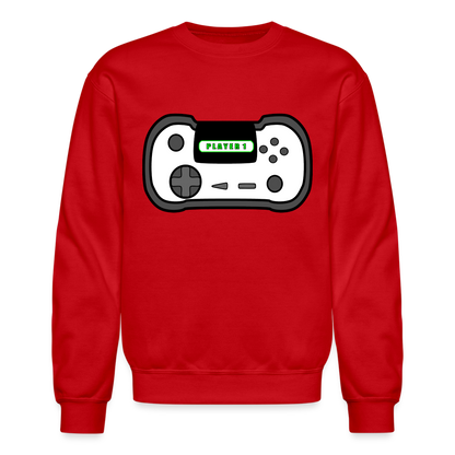 Controller Crewneck Sweatshirt - red