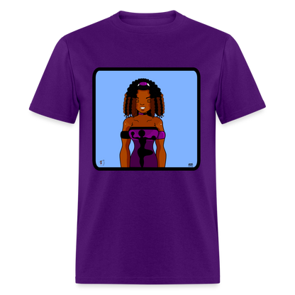 J Poem Classic T-Shirt - purple
