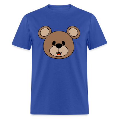 Bear T-Shirt - royal blue