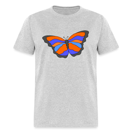 Butterfly T-Shirt - heather gray