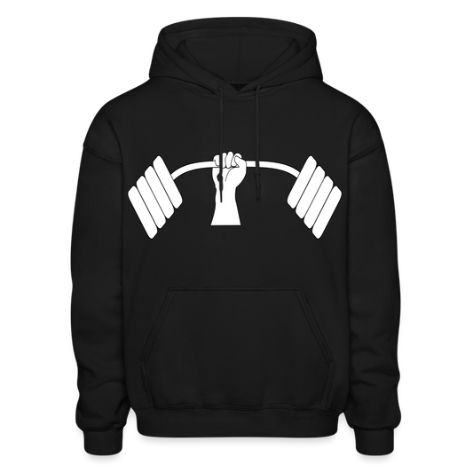 Weights Adult Hoodie - black