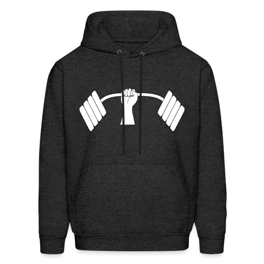 Weights Men's Hoodie - charcoal grey