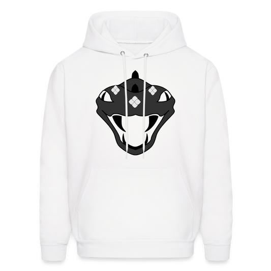 Snake Men's Hoodie - white