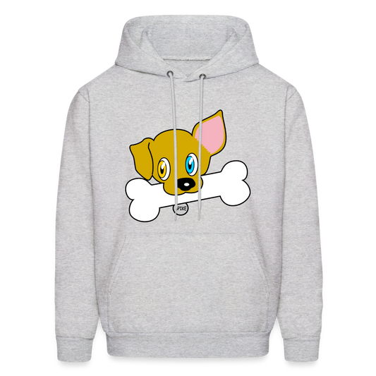 Dog Men's Hoodie - ash 