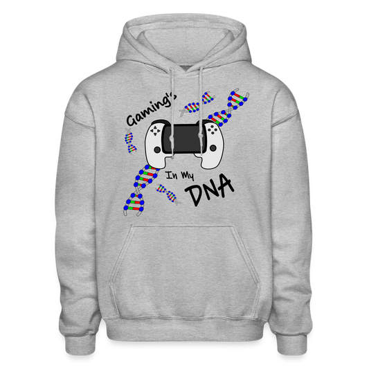 Game DNA Adult Hoodie - heather gray